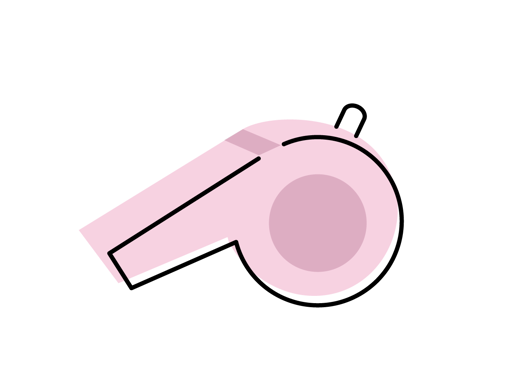 whistle illustration